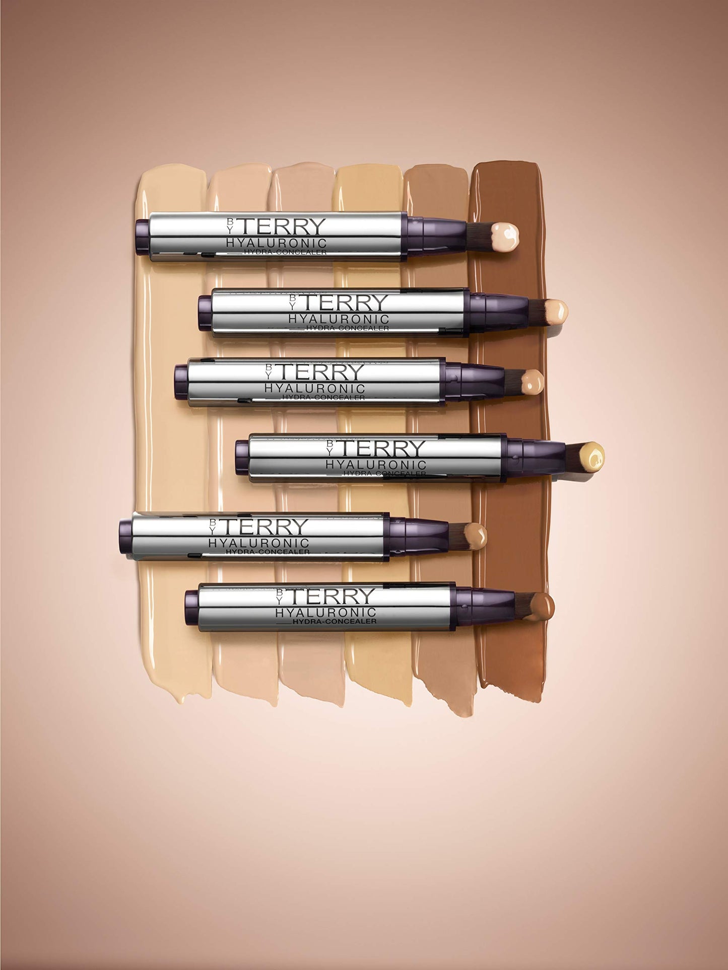 By Terry Hyaluronic Hydra-Concealer, Buildable Coverage Cream Concealer, Brightens & Protects, Vegan Formula, 400 Medium, 0.22 oz