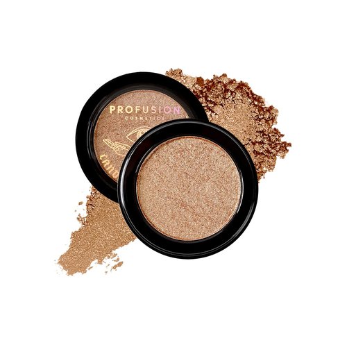 Profusion Cosmetics Candlelight Ritual Highlighter - Richly Pigmented Cream-to-Powder with Gold Shimmer, Vegan & Cruelty-Free