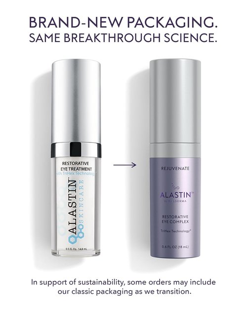 ALASTIN Skincare Restorative Eye Complex - Anti-Aging Eye Cream | Smooths, Hydrates & Reduces Puffiness (0.5 oz)
