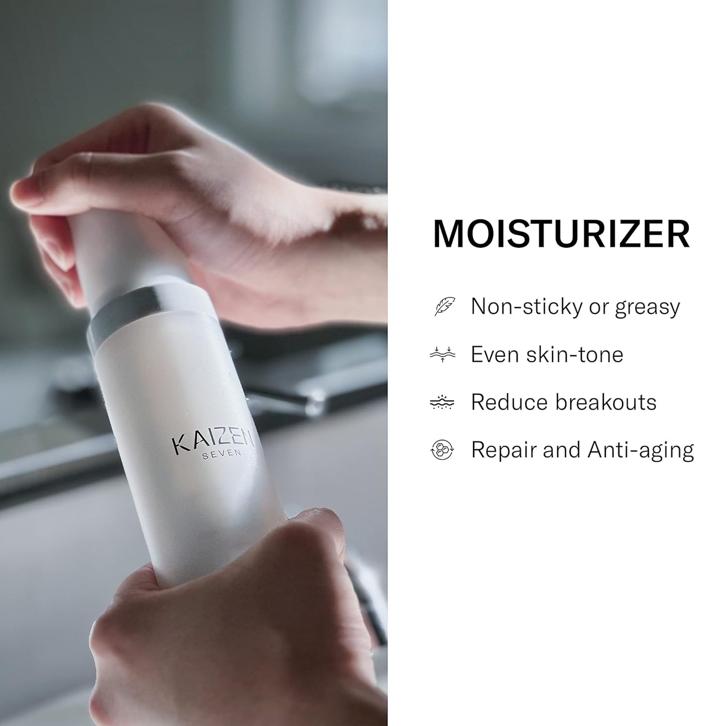 Skiennix | Face Wash and Light Moisturizer Bundle | Simple, Effective Skincare Routine | Made in Japan