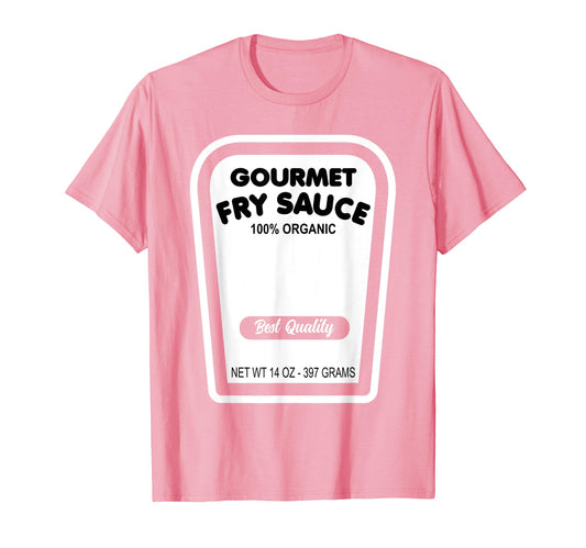 Funny Gourmet Fry Sauce Easy Halloween Group Costume T-Shirt