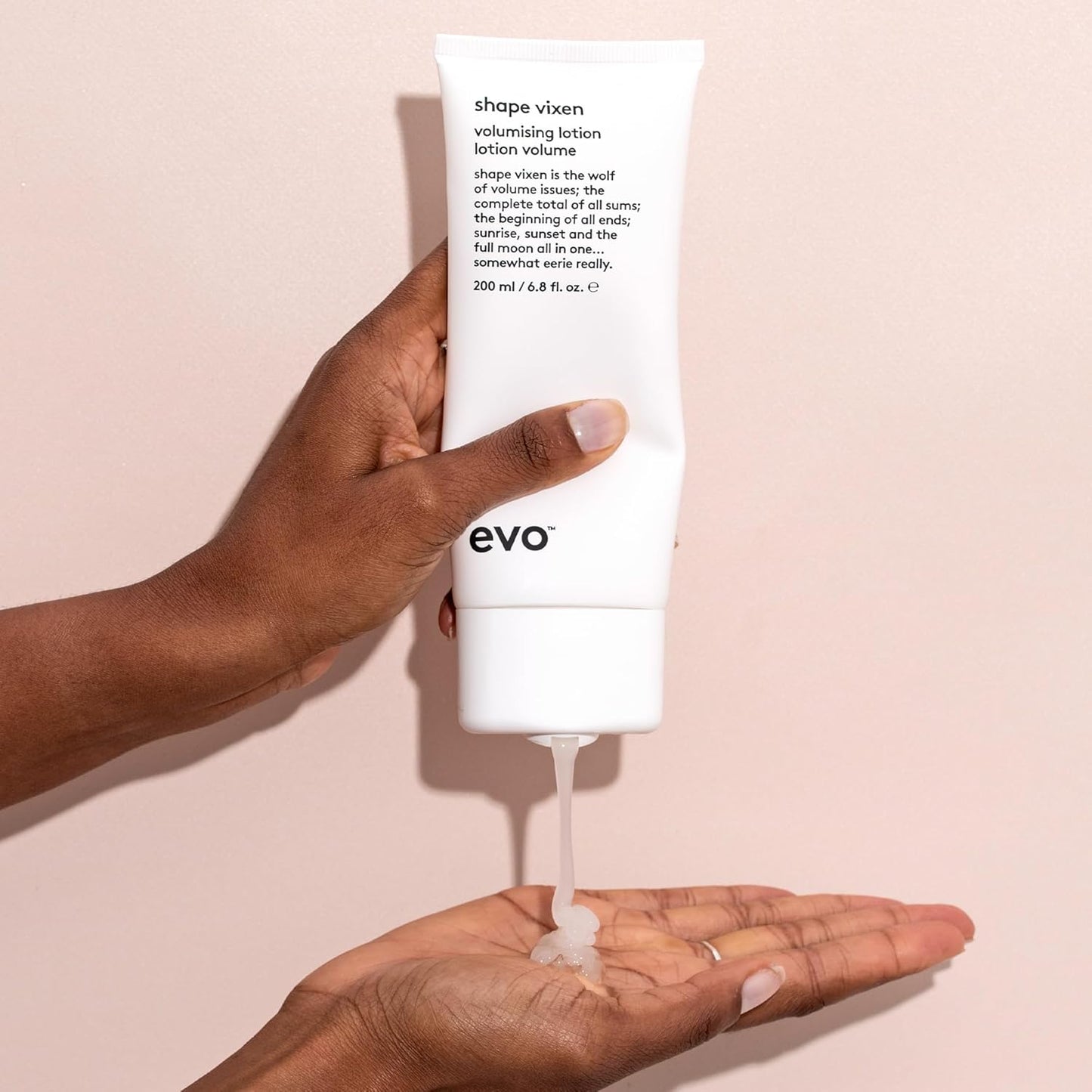 Evo Shape Vixen Volumizing Lotion - Professional Blow Dry Texture Mask for Fine Straight Hair