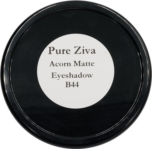 Pure Ziva Acorn Matte Mauve Brown Vegan Eyeshadow - Talc & Paraben Free, Single Pressed Powder