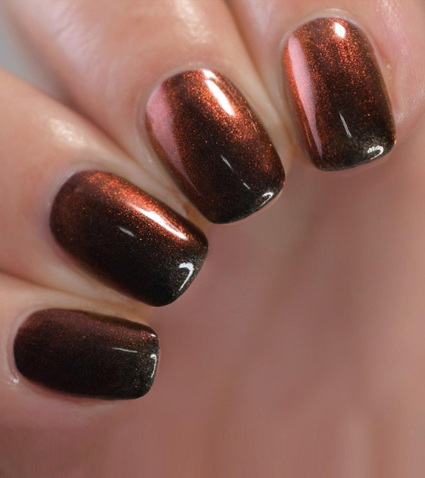 Artquee Press on Nails Short Soft Nude Square False Tips Glossy Reusable Fake Stick on Nails Kit for Women - 30 PCS 15 Sizes