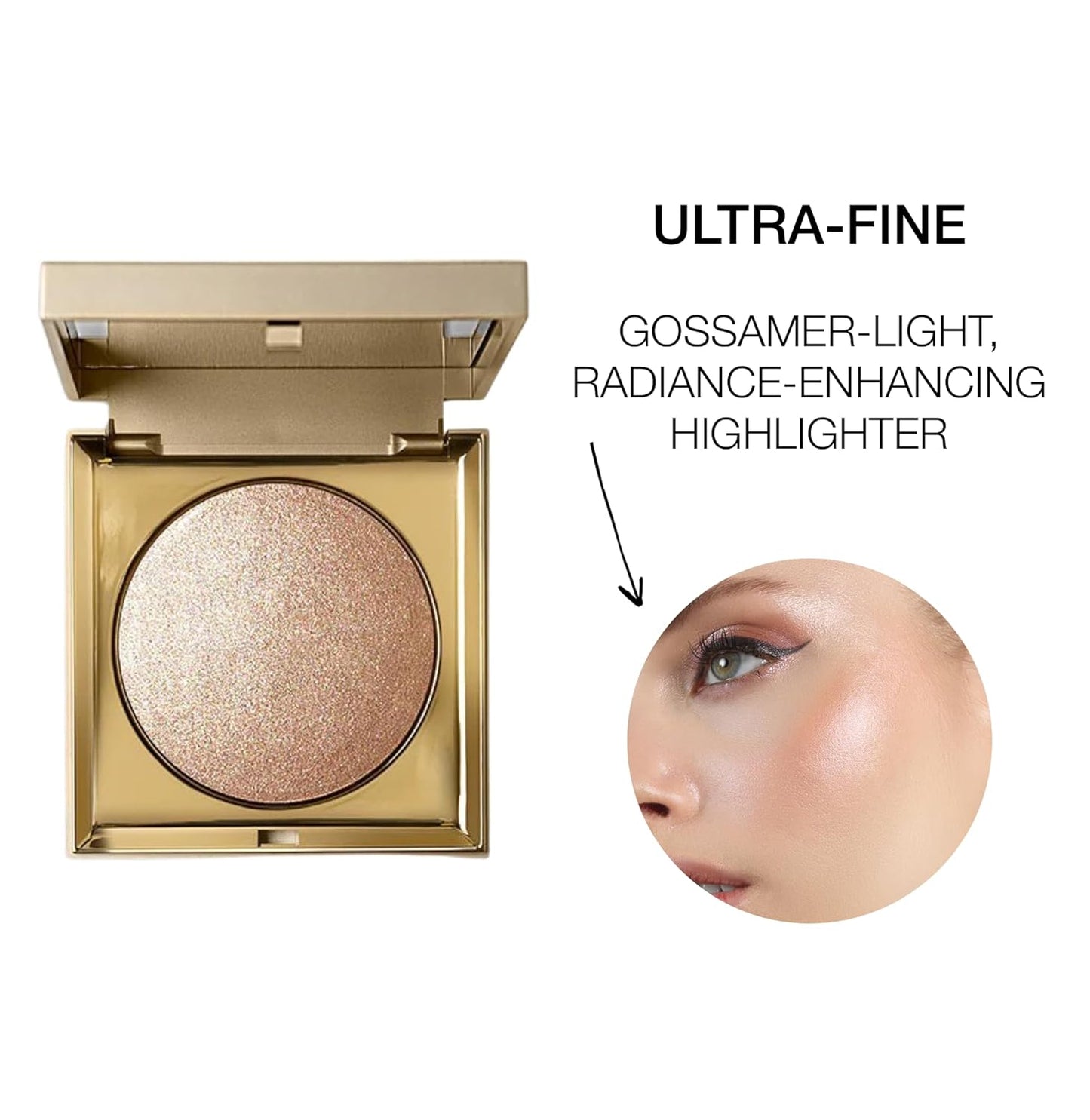 Stila Heaven's Hue Highlighter - Lightweight Illuminating Makeup Glow | Bouncy Texture, Transfer-Resistant | Kitten, 0.35 Oz.