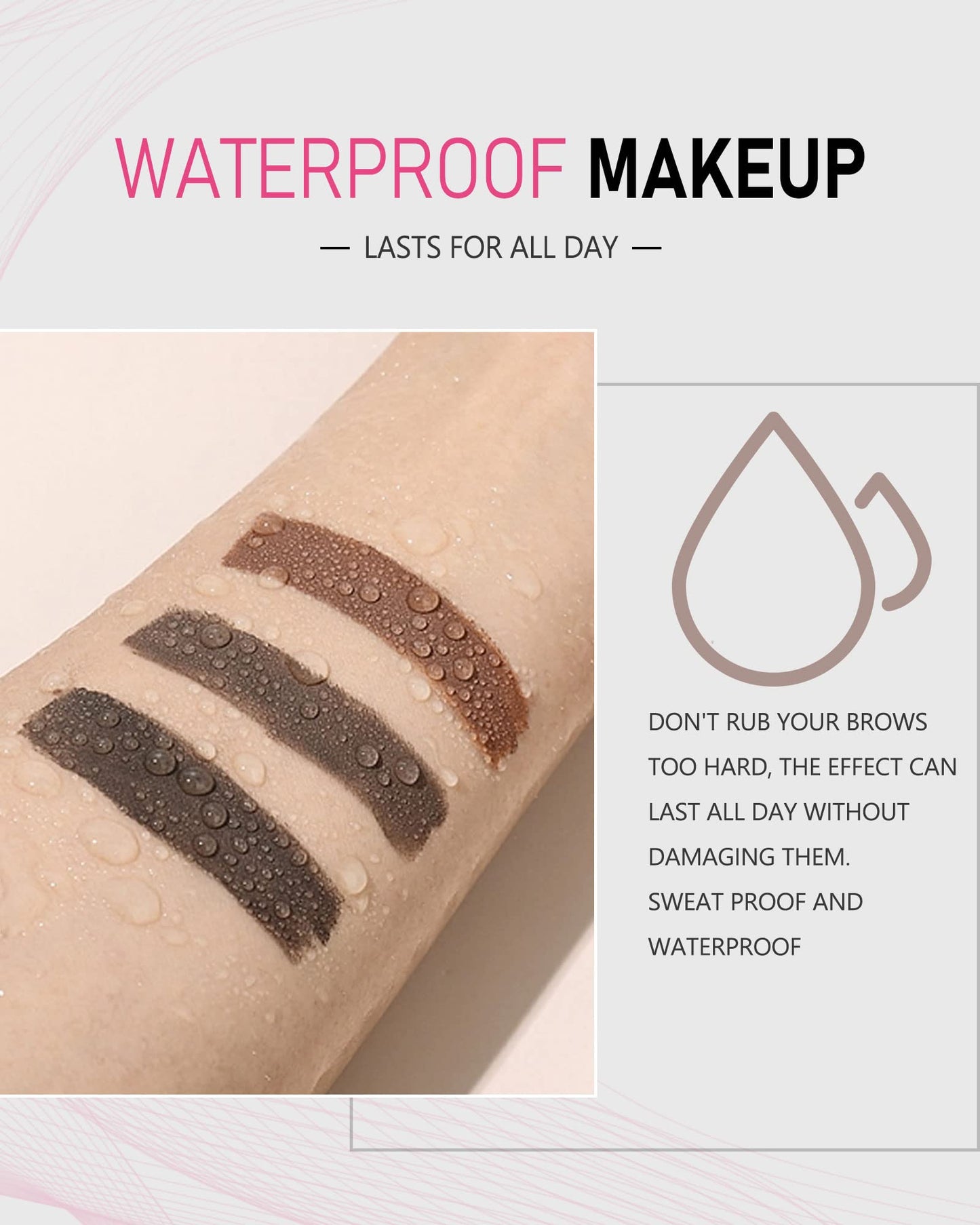 Yfulfill Black Eyebrow Pencil - Women's Waterproof Brow Pencils