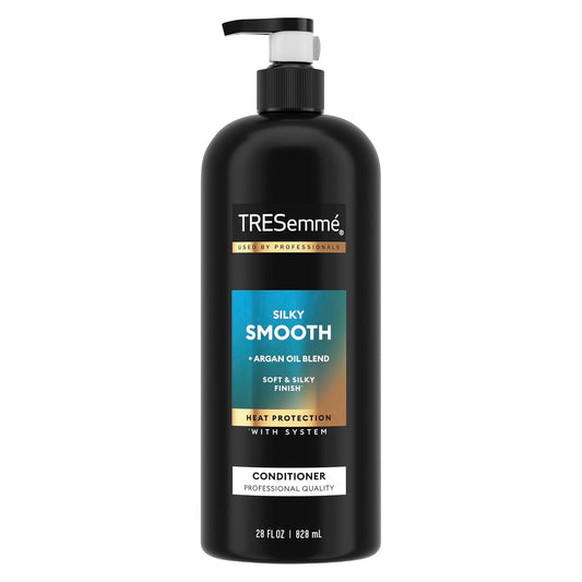 TRESemmé Silky & Smooth Anti-Frizz Conditioner - Pro Style Technology | 28 Fl Oz for Frizzy Hair