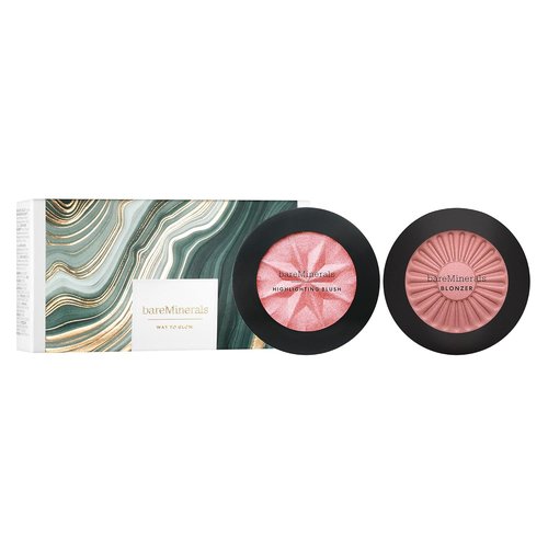 bareMinerals Gen Nude Blonzer - Talc-Free Blush & Bronzer Hybrid Compact | Buildable Luminous Finish, Rosy-Bronze