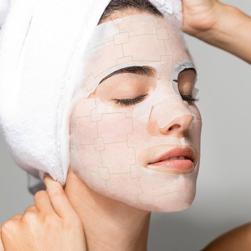MEGELIN Botanical Facial Mask - Hydrating & Nourishing Formula | 1 Pack