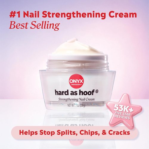 Onyx Professional Nail Strengthening Cream - Island Coconut Scent for Growth & Conditioning, 1 oz
