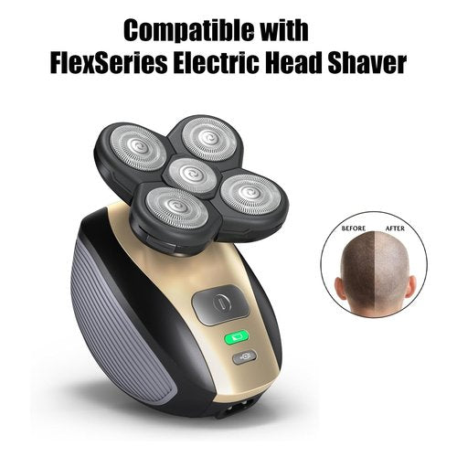 7 Head Shaver Replacement Razor Heads for Many Brands Bald Men's Electric Foil Shaver Replacement,Universal Shaver Replacement Blades for Electric Razor for Men Bald and Face