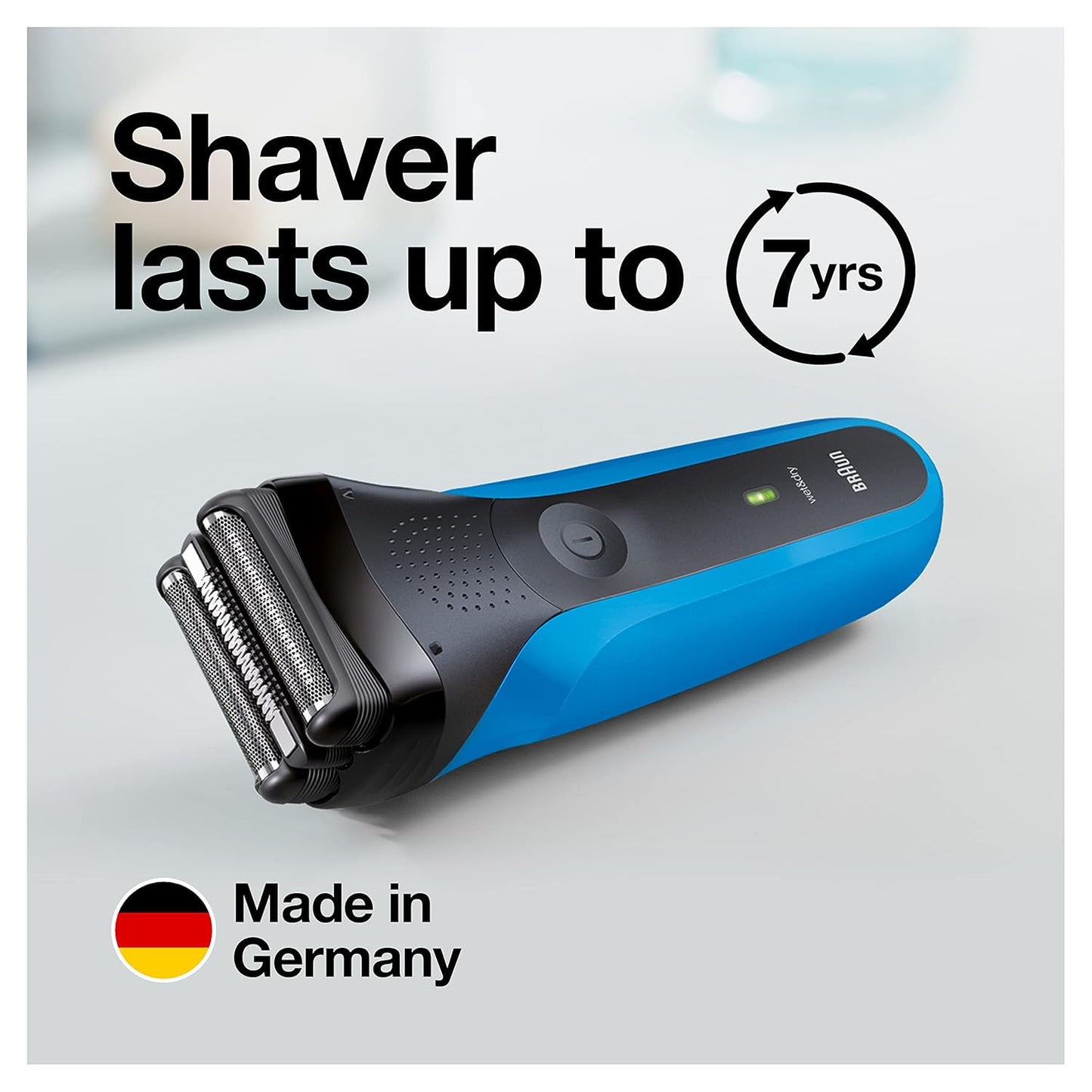 Braun Electric Razor - Series 3 310s Foil Shaver for Men | Rechargeable, Wet & Dry Use