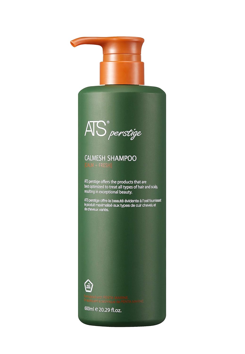 ATS Perstige Calmesh Headspa Shampoo - Organic Aloe & Silicone-Free Formula | 600ML