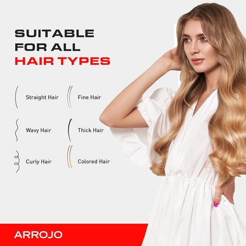 ARROJO AP100 - Professional Hair Styling Tool for Effortless Waves | Compact Design