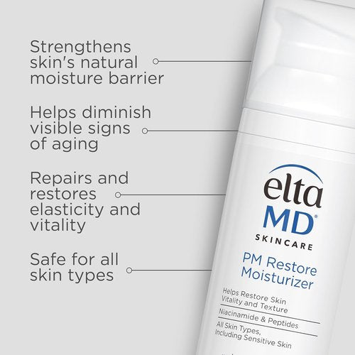 EltaMD UV Daily SPF 40 Face Sunscreen - Zinc Oxide Moisturizer for Daily Protection | 1.7 oz Pump