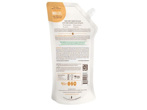 Babo Botanicals 2-in-1 Fragrance-Free Baby Shampoo & Wash - Shea Butter & Aloe Vera - EWG Verified