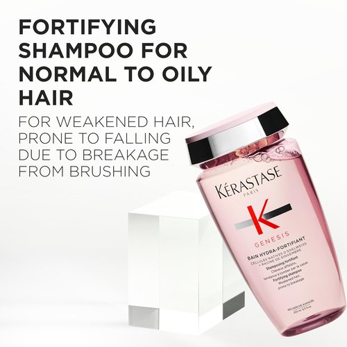 Kerastase Genesis Hydra-Fortifiant Shampoo - Strengthens Weak Hair, Anti-Breakage, Silicone-Free