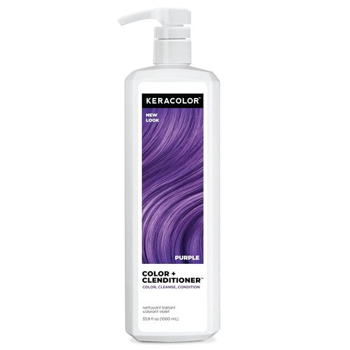 Keracolor Color + Clenditioner - 3-in-1 Color-Depositing Conditioner for Vibrant Hair Color | 33.8 Fl Oz, 9 Shades