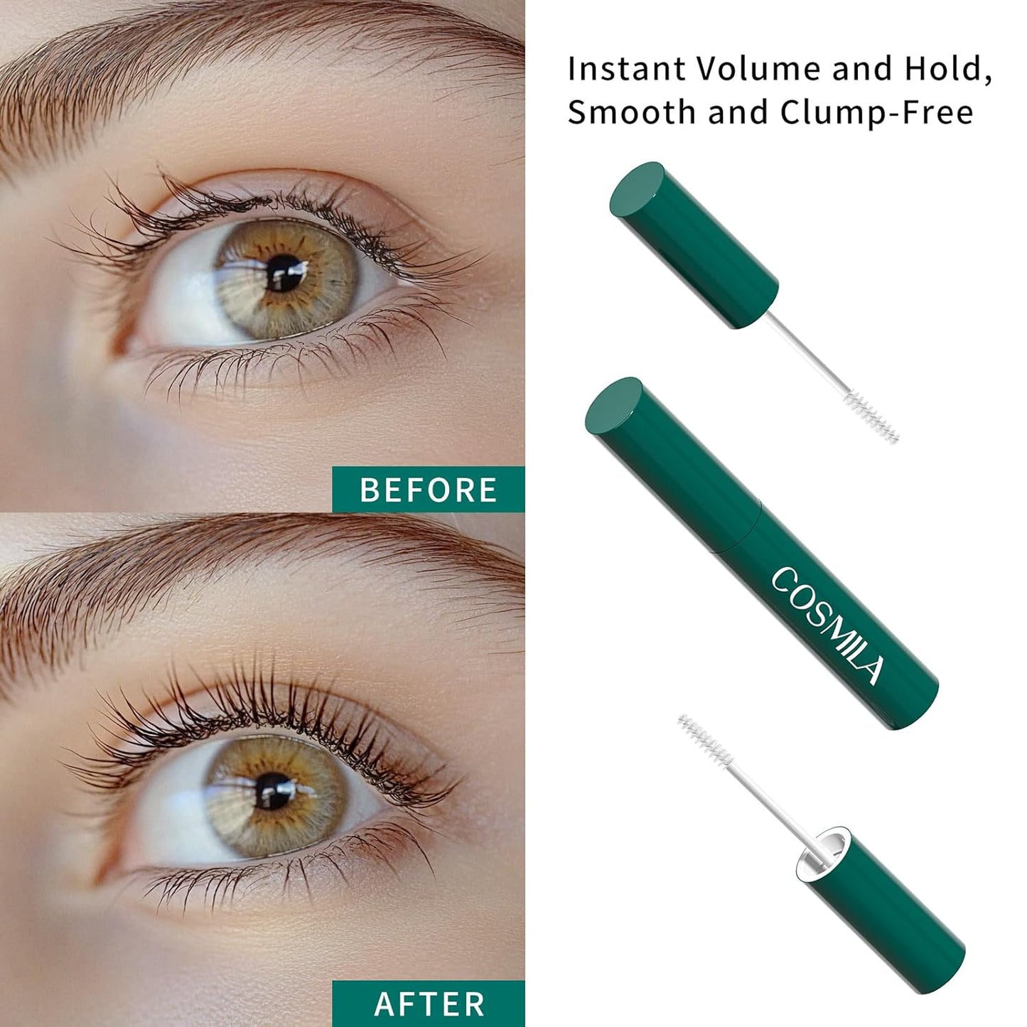 Skiennix Lash Conditioner & Serum - 3-in-1 Primer, Clear Mascara - Strengthens & Styles - Vitamin-Enriched - 5ml