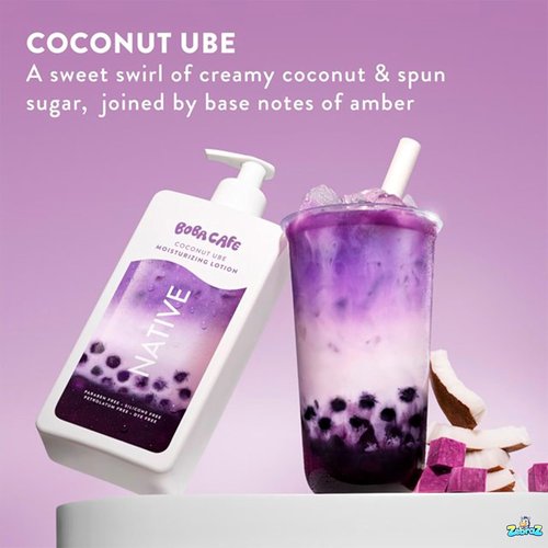 Native Body Lotion - Limited Edition Coconut Ube, Silicone-Free Formula | 16.5 oz - Pack of 2