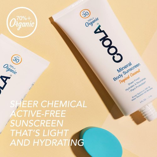 COOLA Organic Mineral Sunscreen | Daily Protection Body Lotion, Vegan & Gluten-Free, 5 Fl Oz