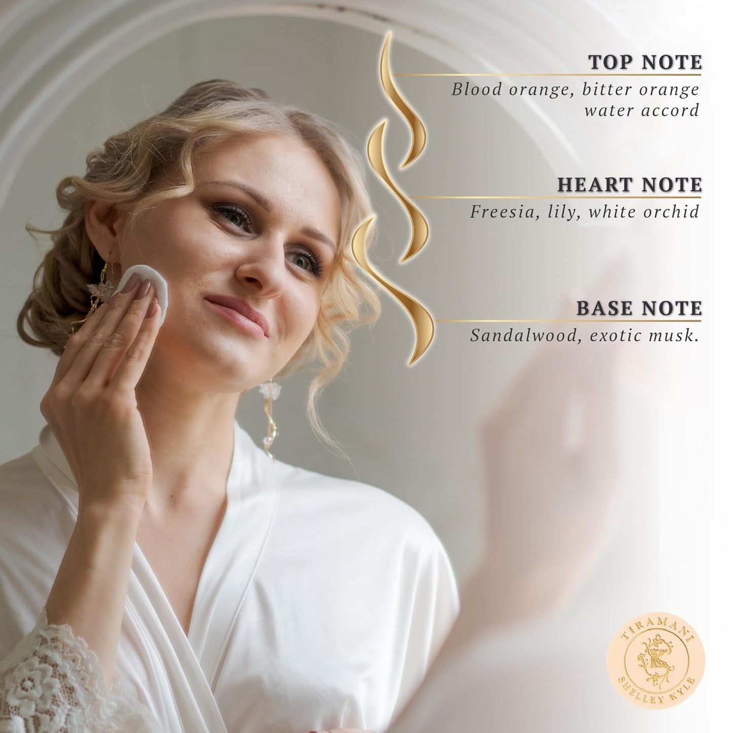 Tiramani Talc-Free Body Powder - Fragrant Daily Use Dusting Powder | 365g (Puff Not Included)