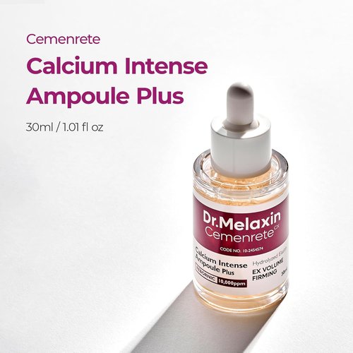 Dr. Melaxin Calcium Ampoule Plus - Firming Serum with Adenosine & Niacinamide for Dark Circles | 1.01 fl. oz.