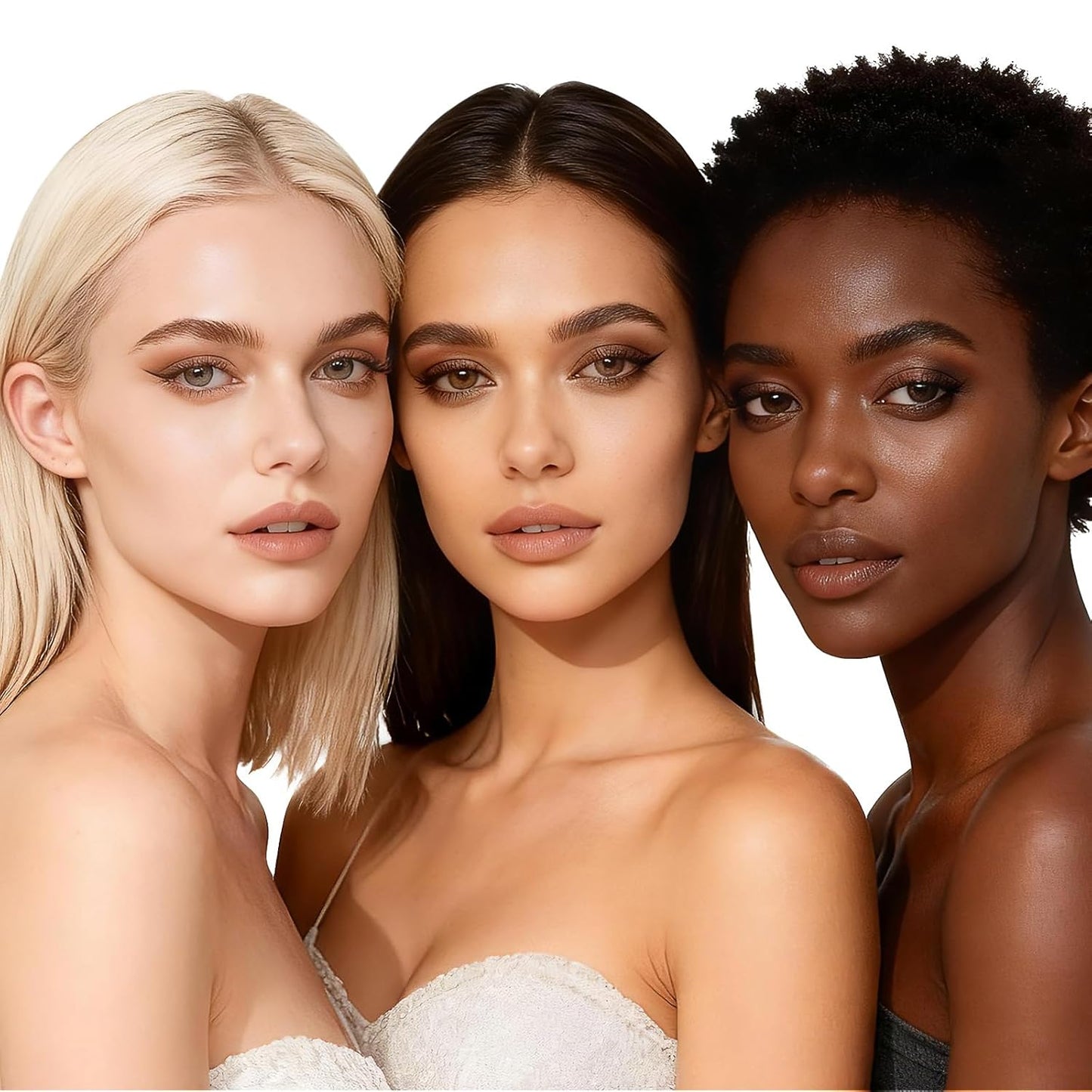 Skiennix Neutral Nude Matte Mini Eyeshadow Palette - 6 Highly Pigmented Shades for Travel | Long-Lasting Vegan Formula