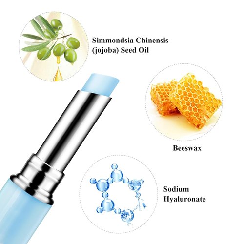 Hyaluronic Acid Lip Balm - Long-Lasting Moisturizing Formula for Daily Lip Care | New Packaging
