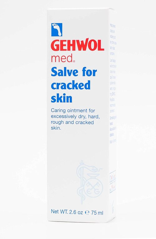 GEHWOL Med Cracked Skin Salve - Intensive Moisturizing Treatment, 2.6 oz.
