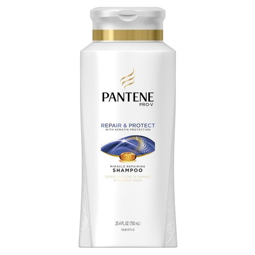 Pantene Pro-V Repair & Protect Shampoo - 25.4 Fl Oz | Nourishing Formula for Healthy Hair
