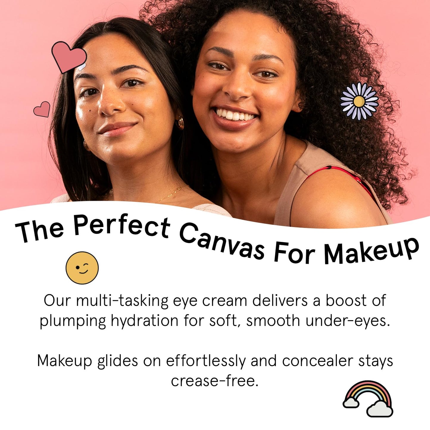 grace & stella Under Eye Cream Anti Aging - Brigthening Cream with Retinol & Caffeine - Reduce Dark Circles, Wrinkles, Puffiness - with Niacinamide, Peptides - Vegan Skincare - Free(0.5 fl.oz / 15ml)