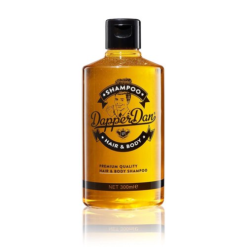 Dapper Dan Hair and Body Shampoo - Men's Daily Strengthening Formula with Vitamin B5 | 300ml