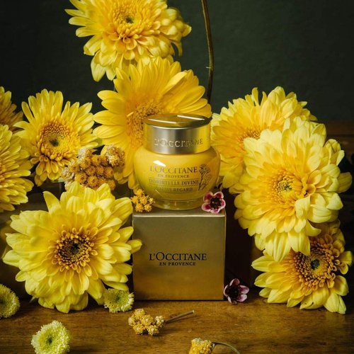 L'Occitane Immortelle Divine Eye Balm - Anti-Aging Hydration | 0.50 Fl Oz
