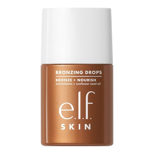 e.l.f. SKIN Bronzing Drops - Liquid Bronzer for Sun-Kissed Glow | Infused with Vitamin E, Vegan, Fair Gold