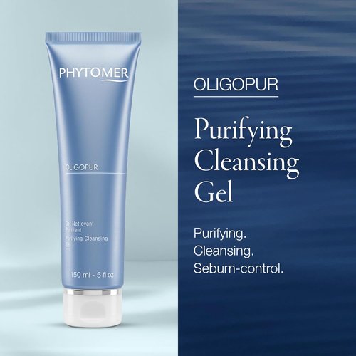 Phytomer Oligopur Purifying Cleansing Gel - Energizing Face Wash for Balanced Skin | 150ml
