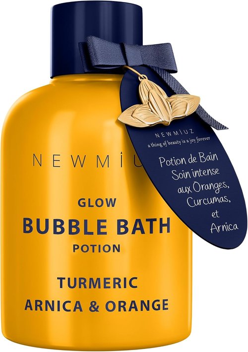 Nutritious Bubble Bath - Long-Lasting Foam with Turmeric & Arnica | Skin Healing & Relaxing Spa Gift for Women