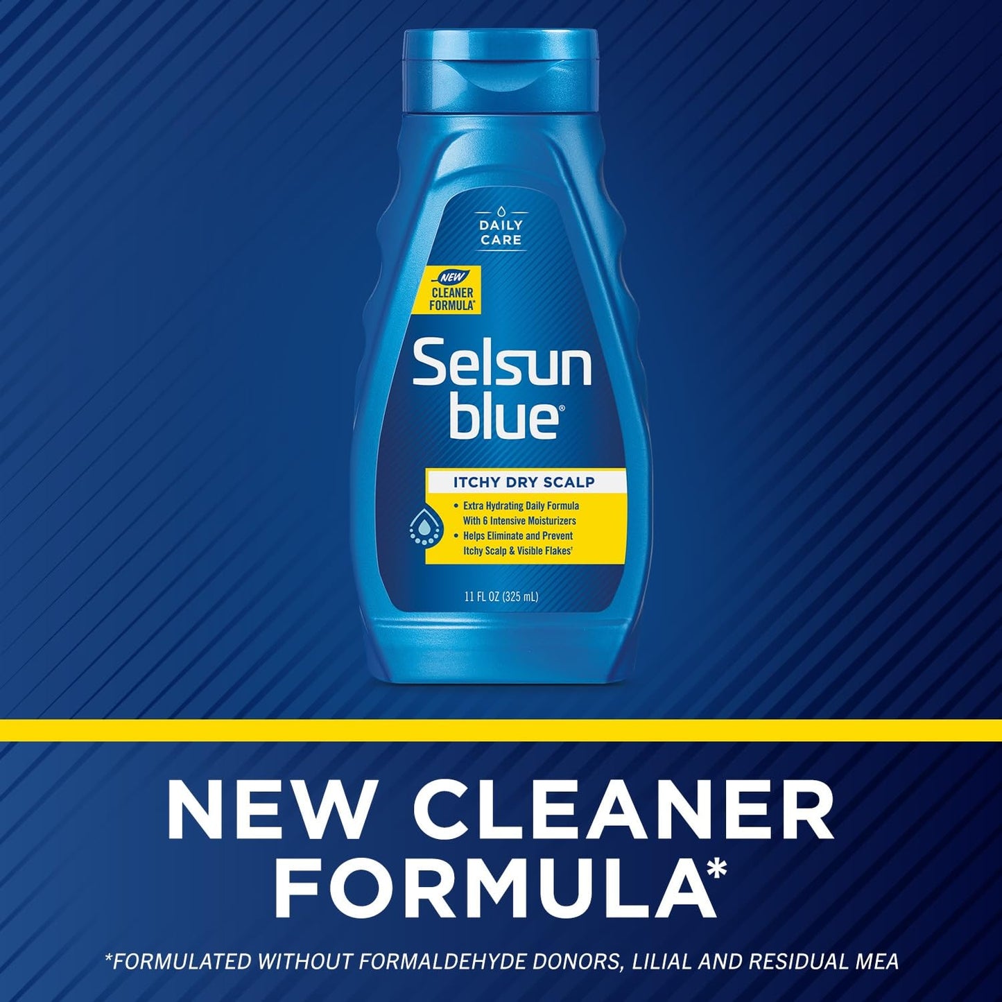 Selsun Blue Anti-Dandruff Shampoo - Extra Hydrating Formula with Pyrithione Zinc 1% | 11 fl. oz.