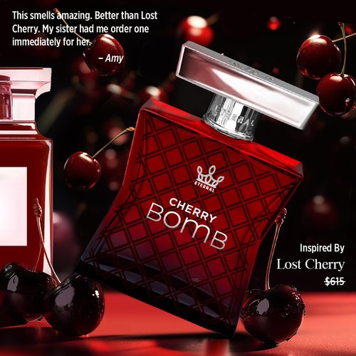 Eternal Fragrance - Eternal Cherry Bomb Eau de Parfum | 3.4 oz (100ml) - Long-Lasting Unisex Perfume with Clean Ingredients