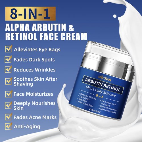 OLELON 8-in-1 Face Cream for Men