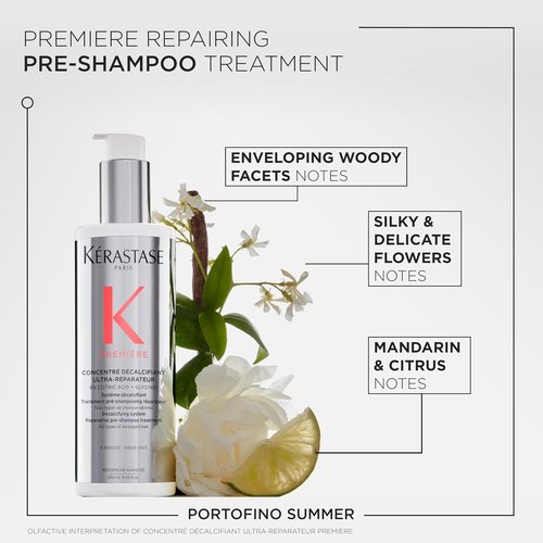 Kerastase Premiere Repair Pre-Shampoo Treatment - Dual-Action Formula for Stronger Hair | 93% Less Breakage