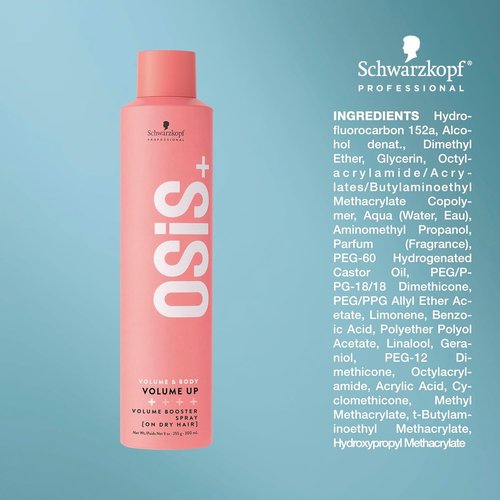 OSiS+ Volume Up Booster Spray - Lightweight Formula for Flexible Volume Control | 200ml