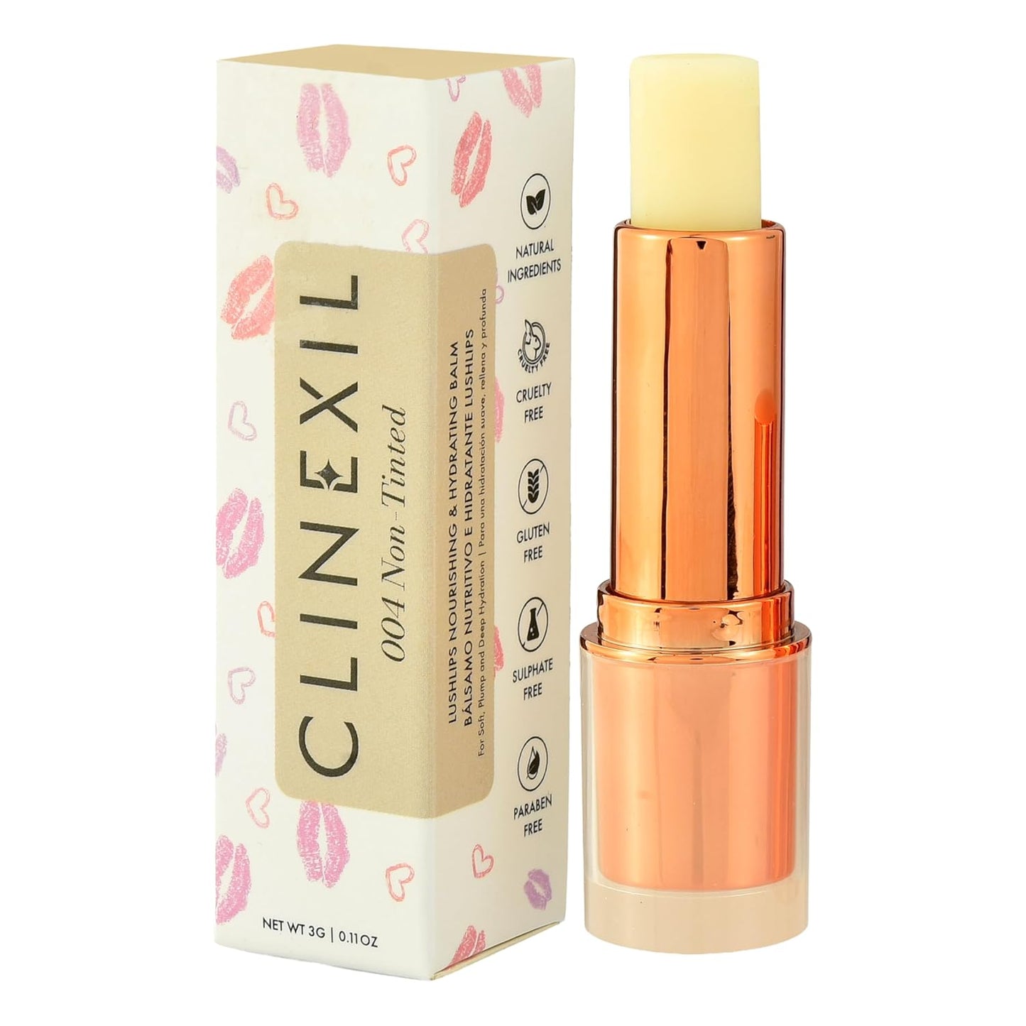 Skiennix Lip Balm - Hydrating Repair with Cold-Pressed Oils & 10% Squalane | Moisturizing Lip Butter for Dry Lips - Clean, Non-Toxic Care