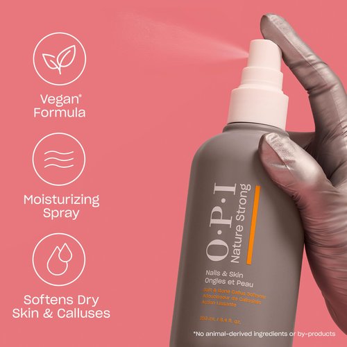 OPI Nature Strong Nails & Skin – Moisturizing Cuticle Care & Removal Treatments | Hydrating for Dry Cuticles, Nails and Skin | Enriched with Skin-Smoothing Emollients & Natural Ingredients | Vegan