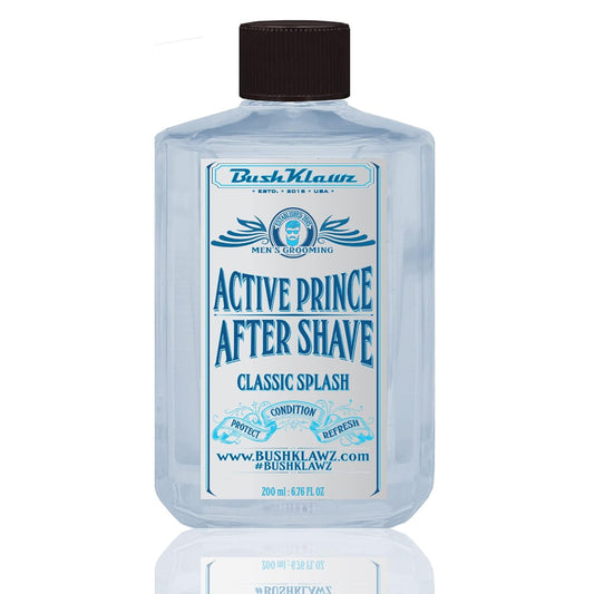 BushKlawz Classic Aftershave Lotion - Refreshing Cooling Balm for All Skin Types | Viking Cannon Black