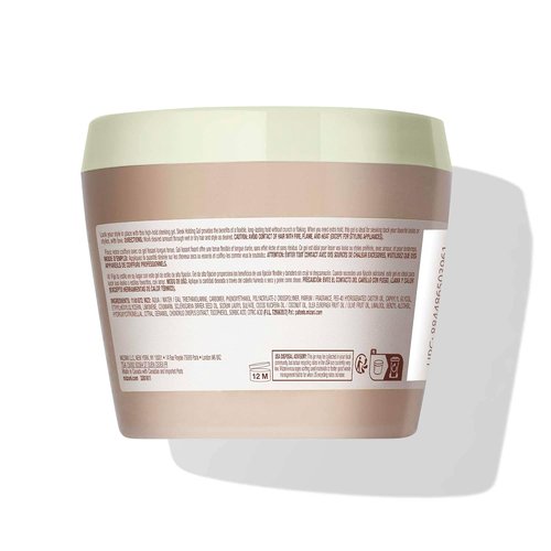 Mizani True Textures Sleek Holding Gel - Firm Hold, Flake-Free Hair Gel for All Hair Types