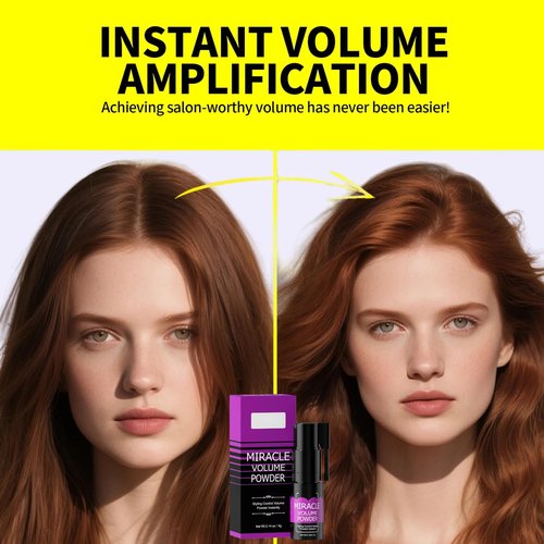 Gowwim Texture Powder, Instant Oil Control & Matte Finish Hair Texture Styling Volume Powder Long-Lasting Volume for Men & Women Volumizing Non-greasy