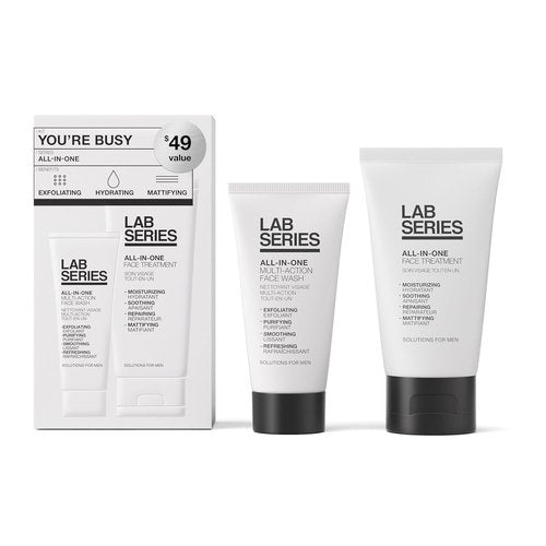 Lab Series Men's Multi-Action Face Wash - Cleanse & Purify Skin - All-In-One Skin Care Solution