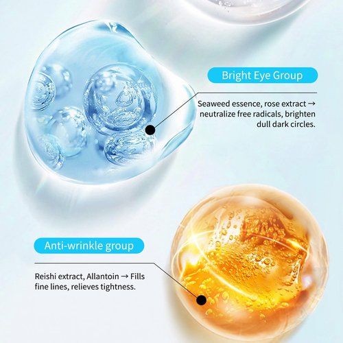 7 Pieces Bio-Magnetic Eye Patch - Under Eye Mask Reduce Dark Circles - Puffy Eyes, Undereye Bags, Wrinkles, Gel Under Eye Patches, Birthday Gifts for Women