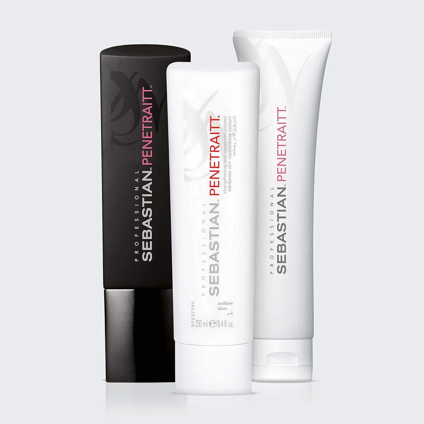 Sebastian Professional Penetraitt Shampoo | Hair Strengthening & Deep Repair Treatment 33.8 oz